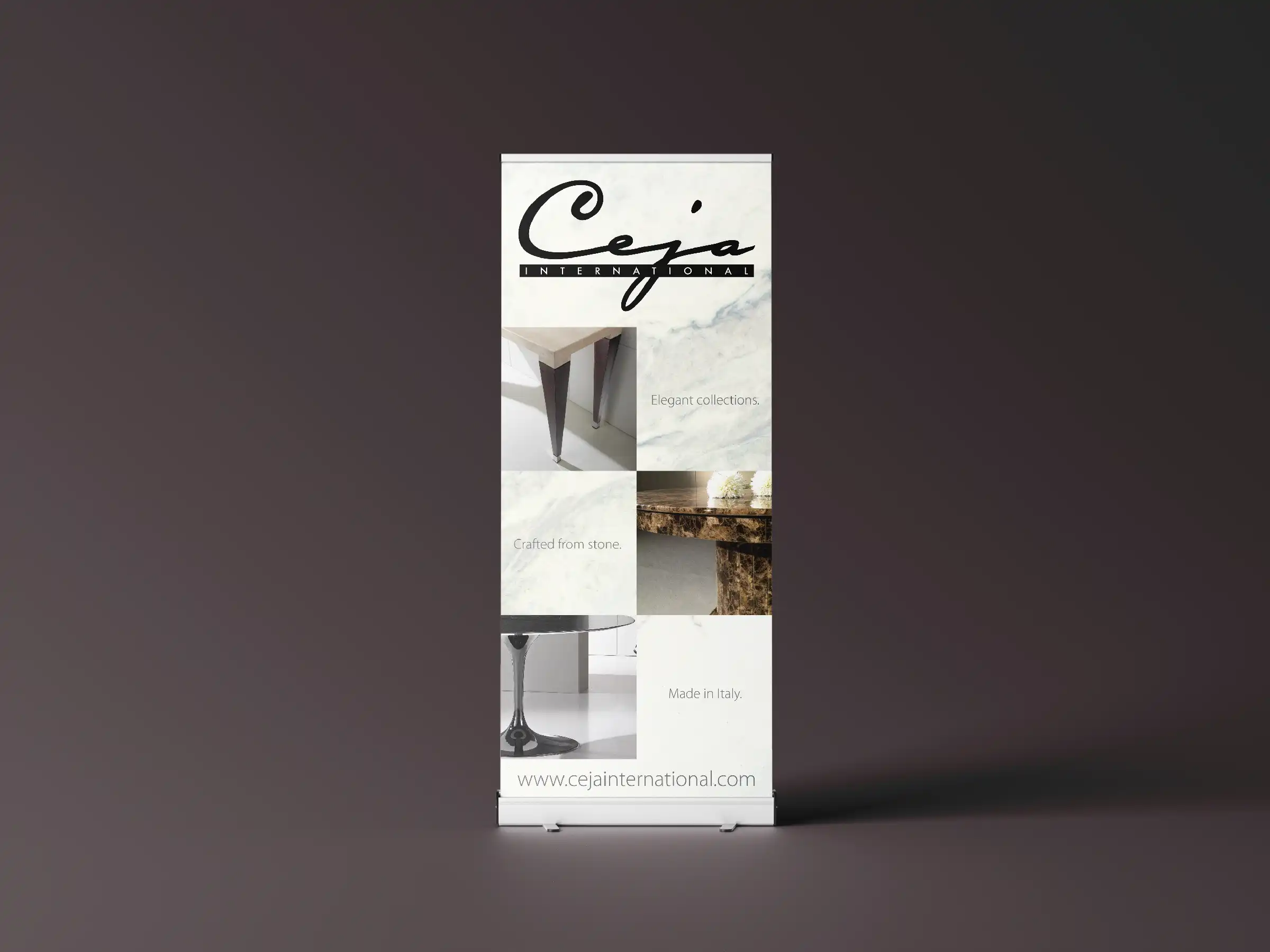 ceja international retractable banner